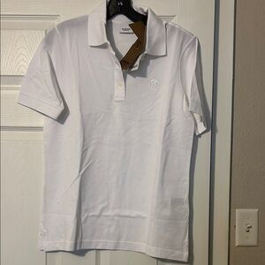 New authentic Burberry logo polo shirt